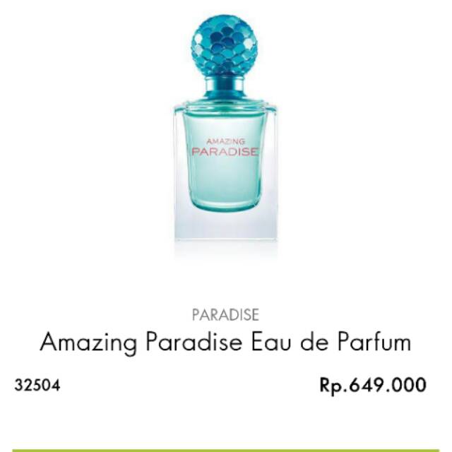 Amazing Paradise EDP ( parfum oriflame)ko