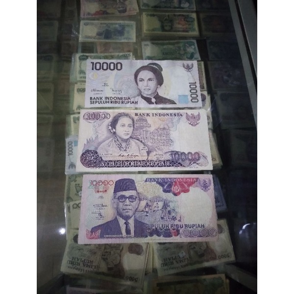 uang kuno set seri 10000