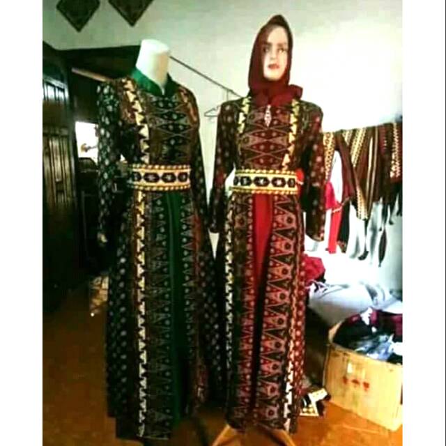 Model Baju Gamis Tapis Lampung Tete  De Lit