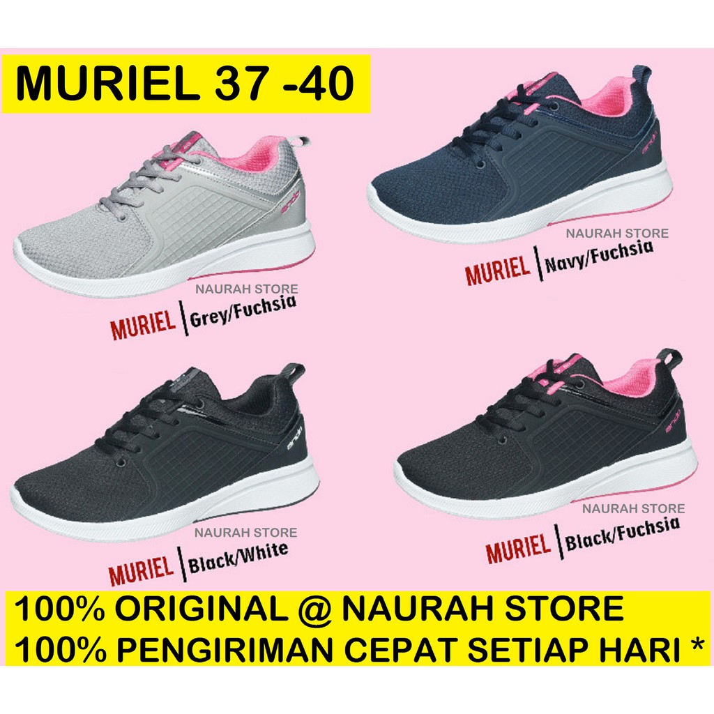 SEPATU WANITA ANDO MURIEL & CARMEN ORIGINAL SNEAKERS KUALITAS IMPOR Alternativ Krista Lindsey Lucia
