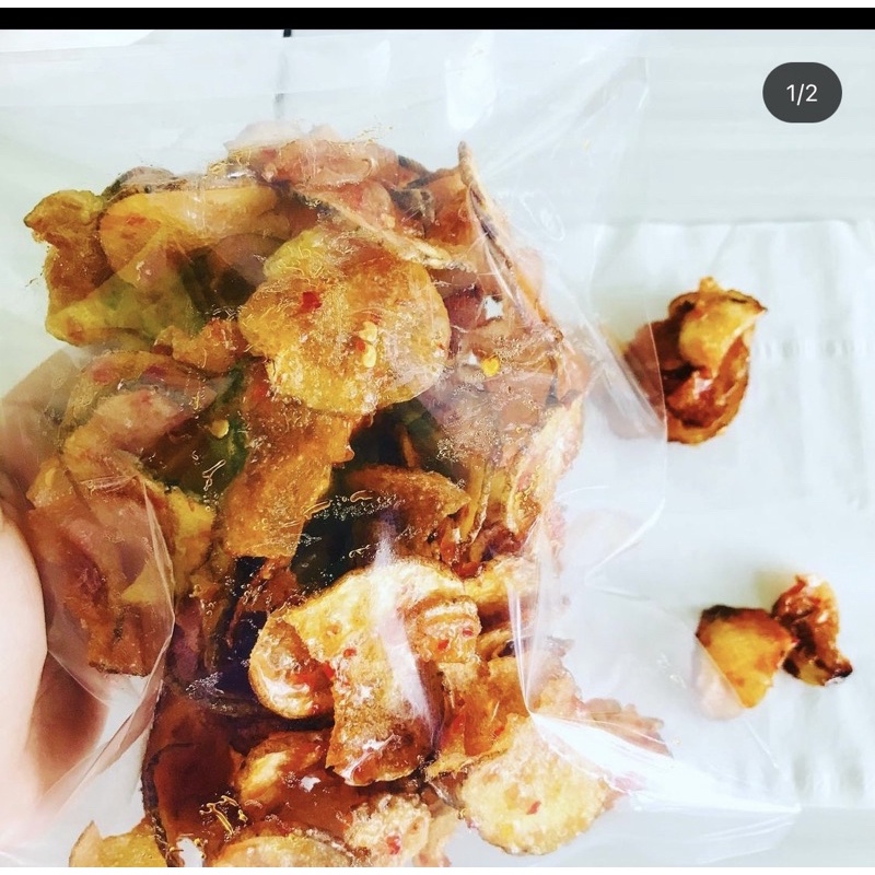 

keripik kentang balado pedas manis