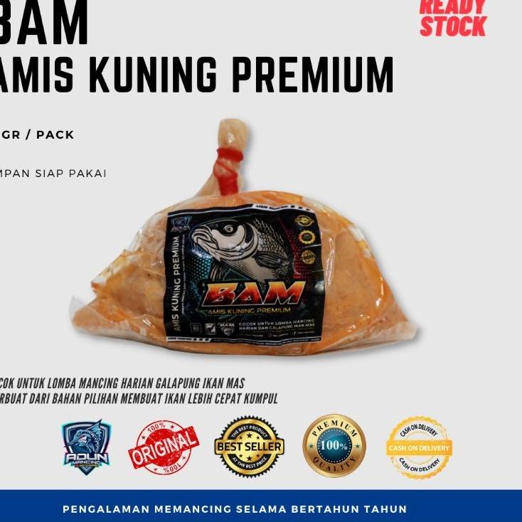 Barang Pilihan.. BAM Amis Kuning Premium 80gr Adun Mancing