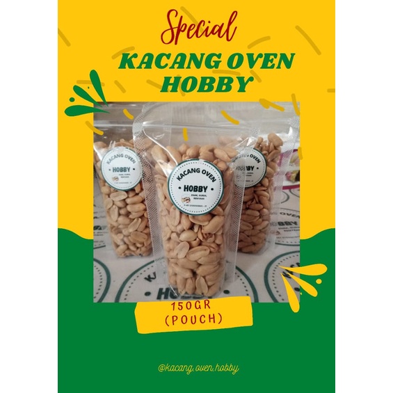 

Kacang Oven HOBBY 150gr