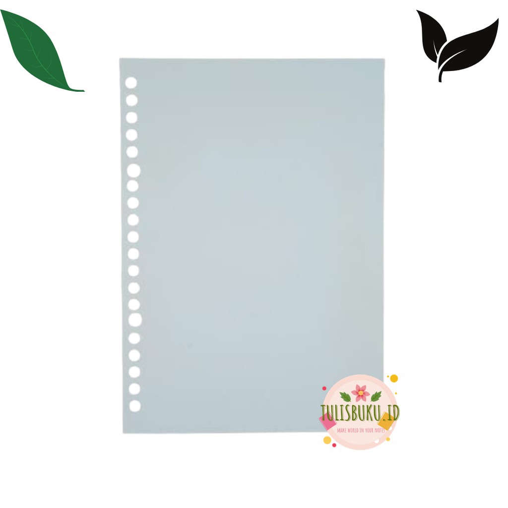 

Loose leaf isi kertas file isi binder B5 tulisbuku.id isi 50 lembar polos