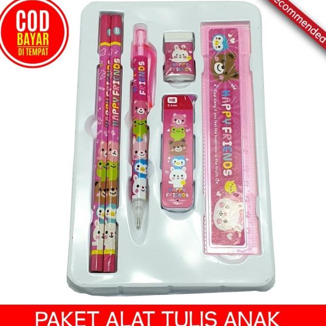 

Stationery Set / Paket Alat Tulis Lengkap / Alat Tulis Sekolah / Murah