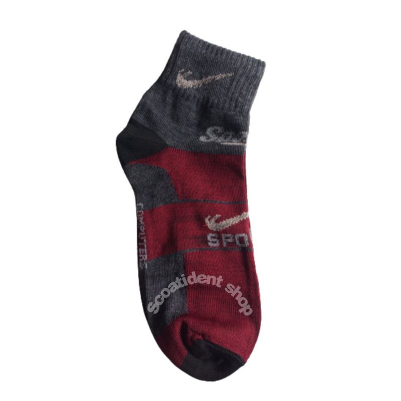 KAOS KAKI PENDEK MOTIF RANDOM BISA PRIA DAN WANITA 6 PASANG