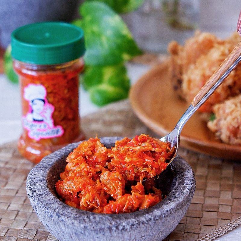 

Sambal Ayam Suwir Pedas Nagih 150g (Bisa COD)