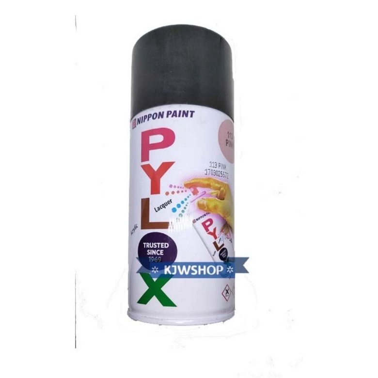 Pylox 113 PINK Pylox Merah Muda 113 Cat Semprot Aerosol Paint 300cc Spray Merah Muda Spet 300 cc Pyl