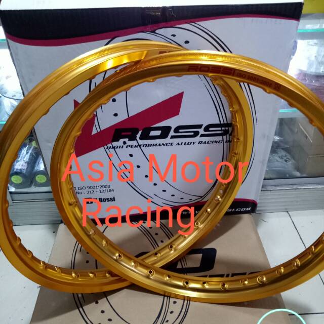 Velg rossi ring 17 140/140 Sepasang