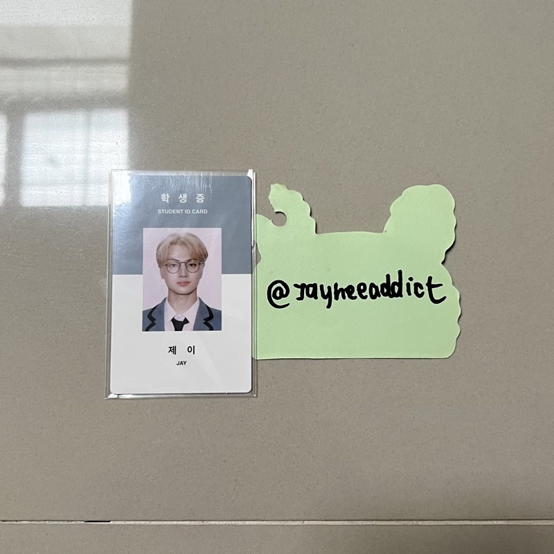 Enhypen Season Greetings jay id card idc photocard sg