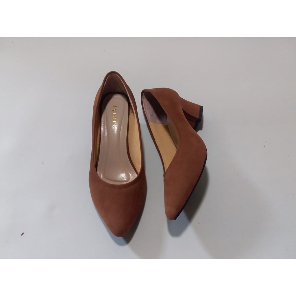 Sepatu Pantofel Kerja Kantor Wanita 5 cm CR-02S