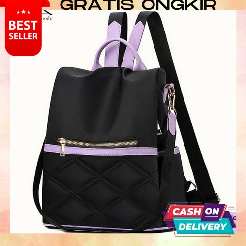 Tas Wanita Rantai Korea Kekinian Cangklong Cewek Remaja Hitam Fashion Murah Cewe Ori Lofty Import Ta