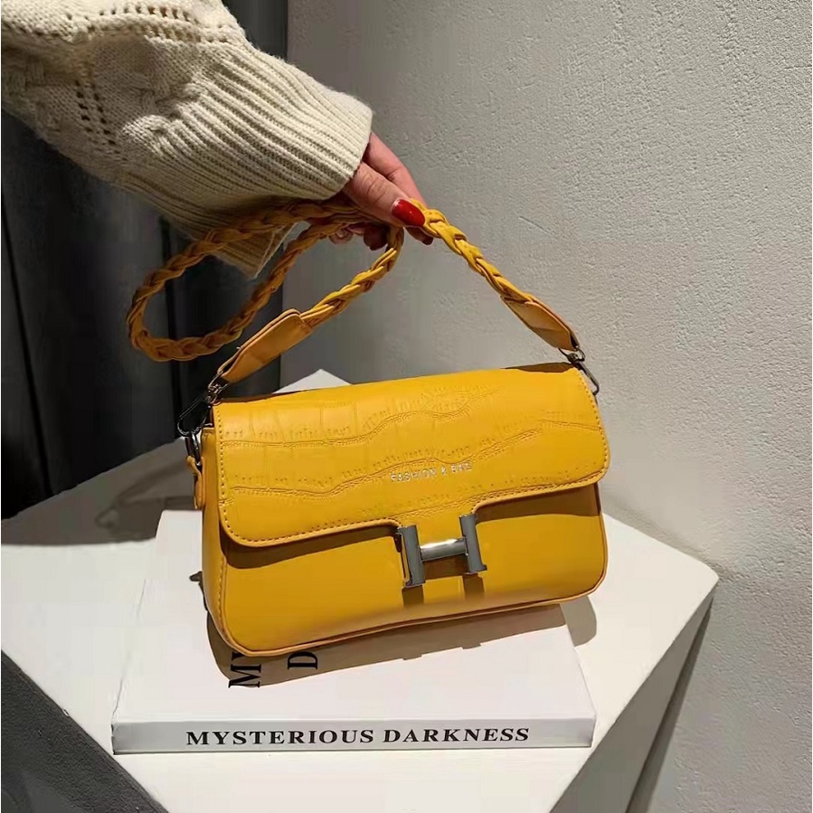 TFT AX200222 92876 AX876 C0882 T28 (1 KG MUAT 2) Tas Selempang Wanita Import HANDBAG Basic Elegant Tas pink Tali Kepang