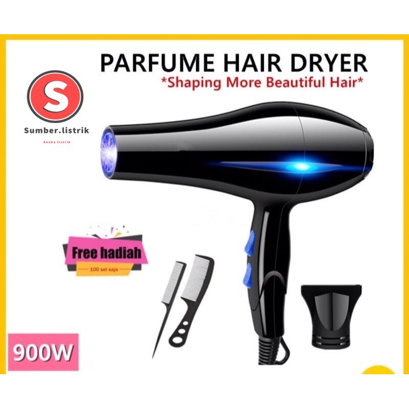 Hair Dryer Pengering Rambut Termurah Daya Tinggi 900W