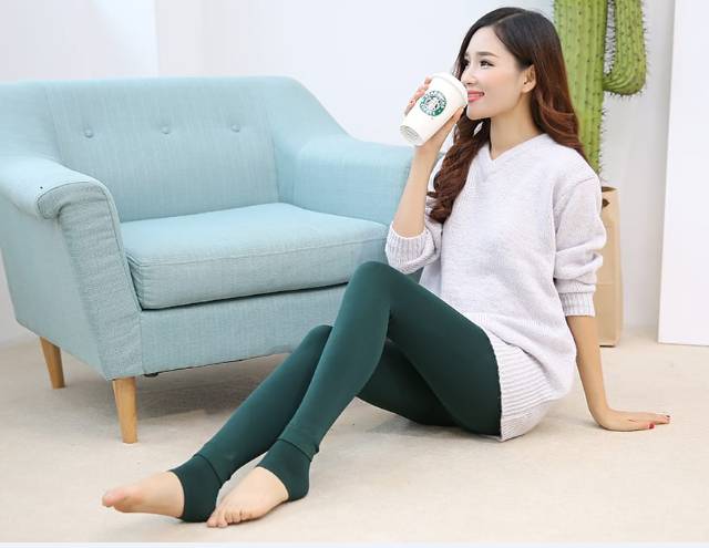 Celana legging thermal legging bulu