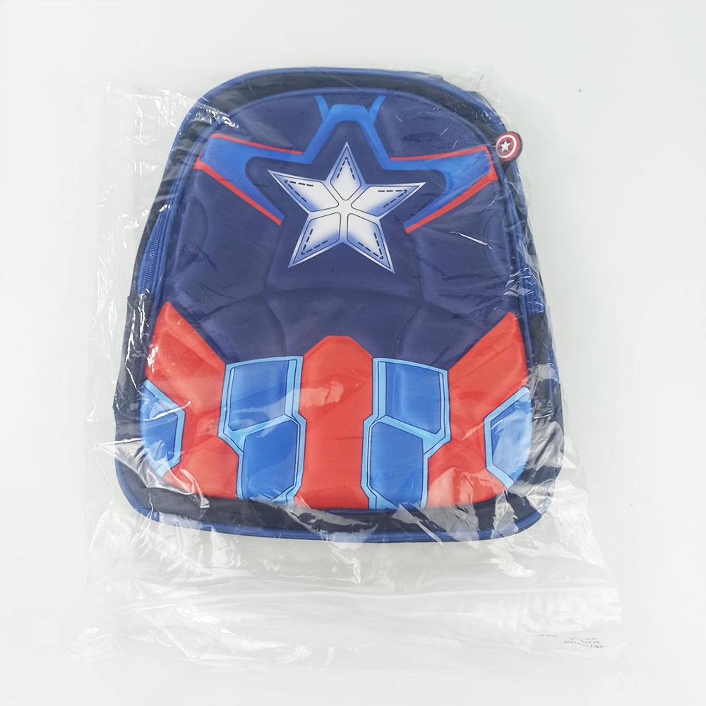 Tas Sekolah Anak Karakter Kartun Captain America - KKH001