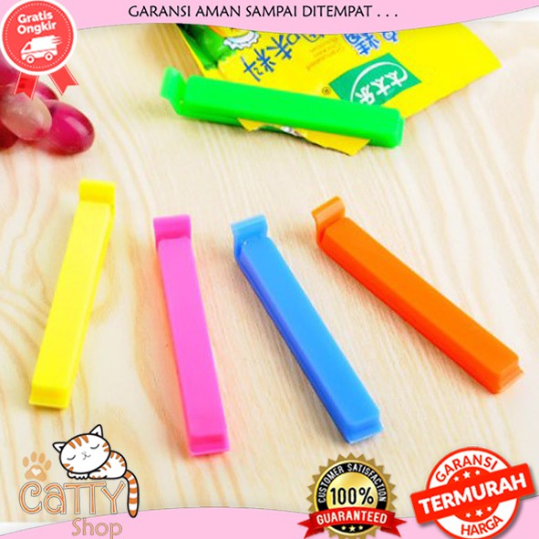 Catty Penjepit Plastik Snack Segel Jepit Kemasan Camilan Food Mini Sealer Makanan