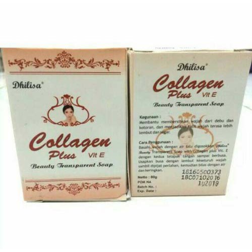 [BPOM] DHILISA SABUN COLLAGEN PLUS VIT E / SABUN COLLAGEN 701_Cerianti