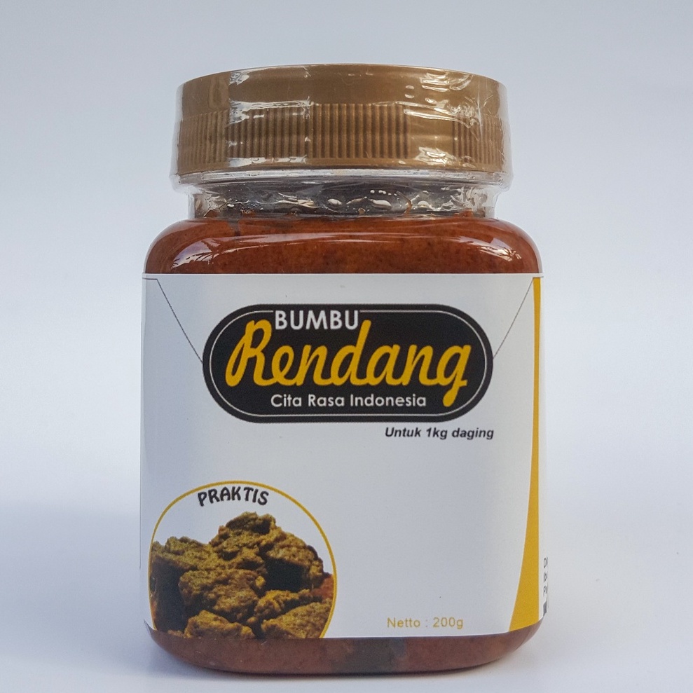 

Bumbu Rendang Praktis - Untuk 1kg Daging - Tidak Memerlukan Santan