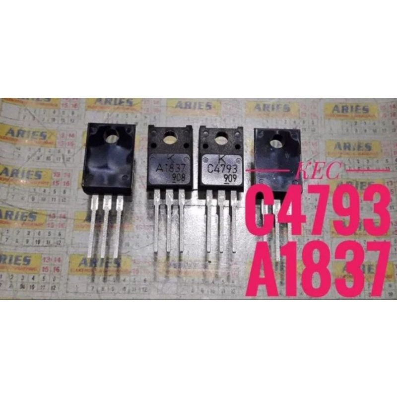 TRANSISTOR A1837 C4793 TR A1837-C4793 TRANSISTOR DRIVER ORIGINAL Tr kit driver