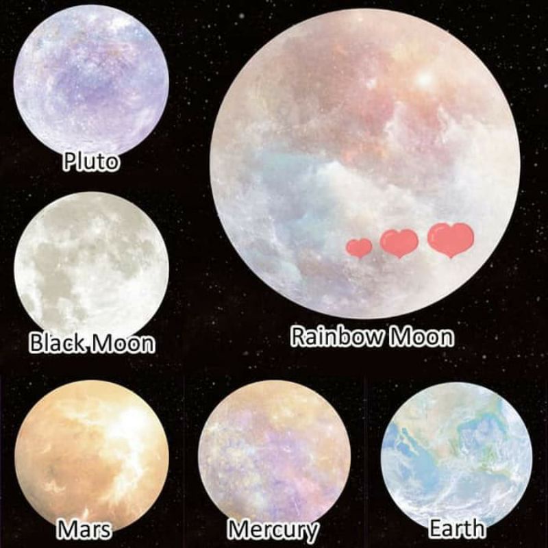 [MYUME.STORE] sticky note planet galaxy notes memo planet-2