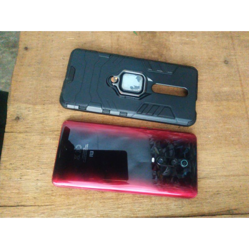 Mi 9T Pro 6/128 Mulus Minus LCD Tiba2 Blank Hitam.