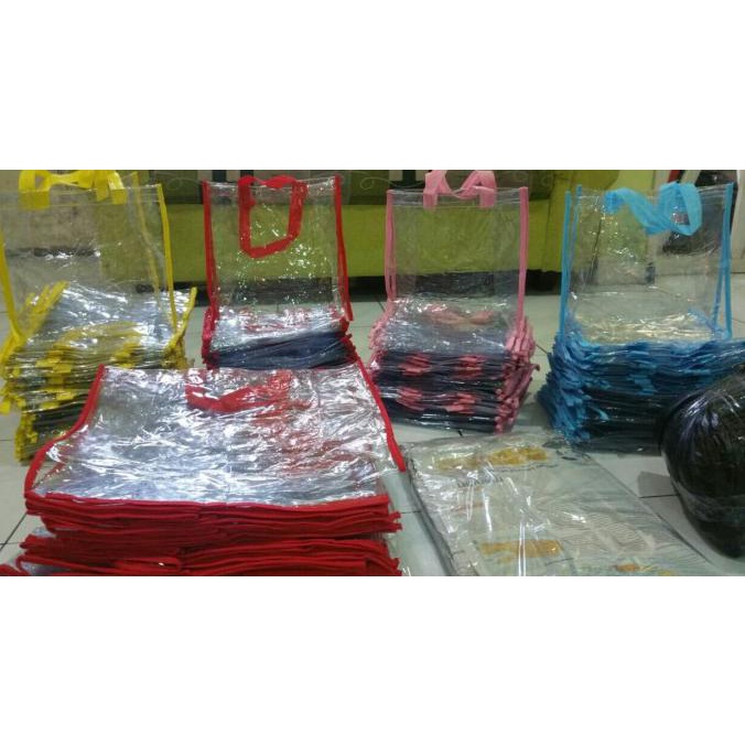 Tas Mika 20X10X20 goodie bag mika 20 x 10 x 20 cm Murah