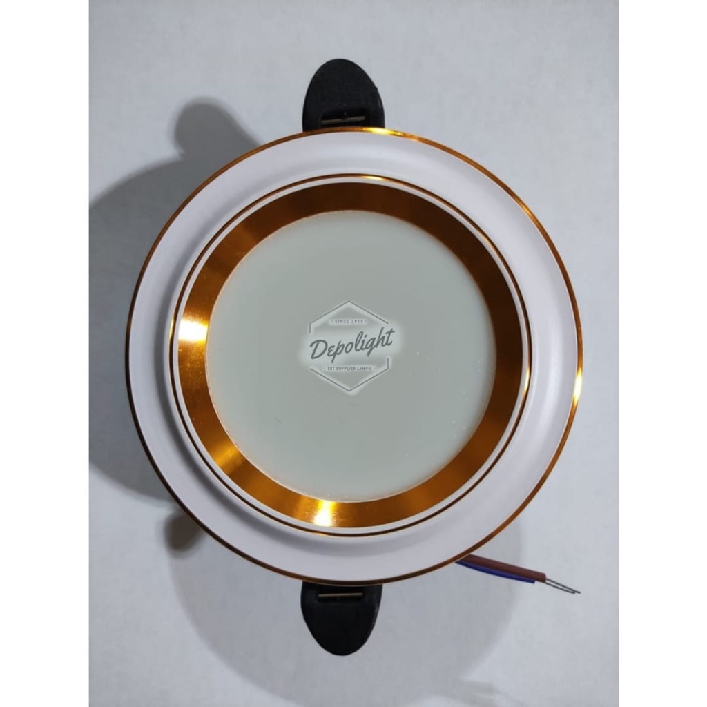 LAMPU DOWNLIGHT ALUMINIUM 6 WATT 3 WARNA / LAMPU PLAFON PANEL LED