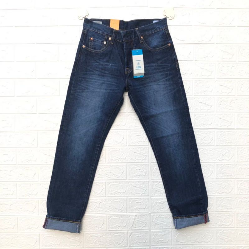 Celana jeans panjang pria, Levis 501 ORIGINAL
