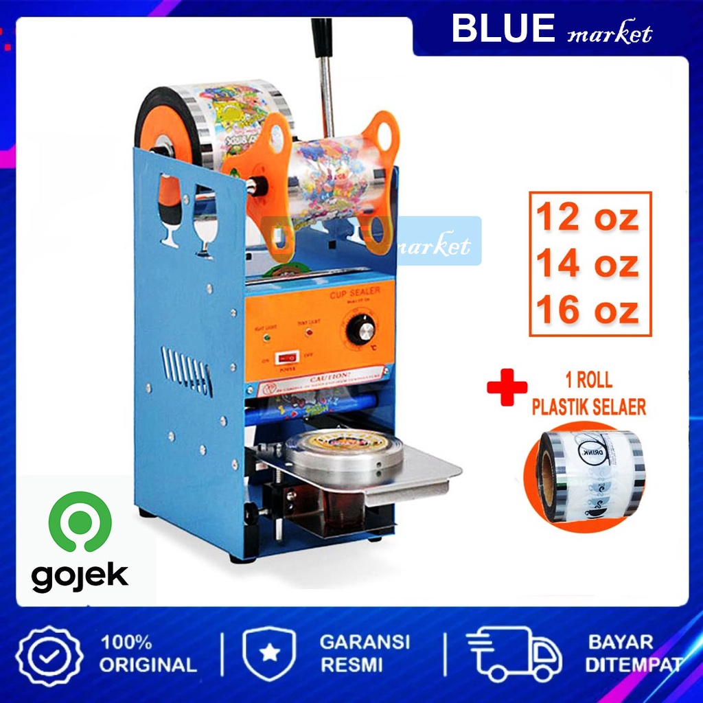 Jual Mesin Press Gelas Plastik Mesin Cup Sealer Manual Sealing Machine Omicko C35 16 Oz C39 22 9096