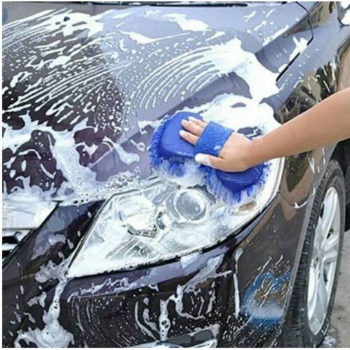 Sponge BUSA CENDOL Cuci Mobil lap microfiber spon spons wash sabun pembersih anti baret