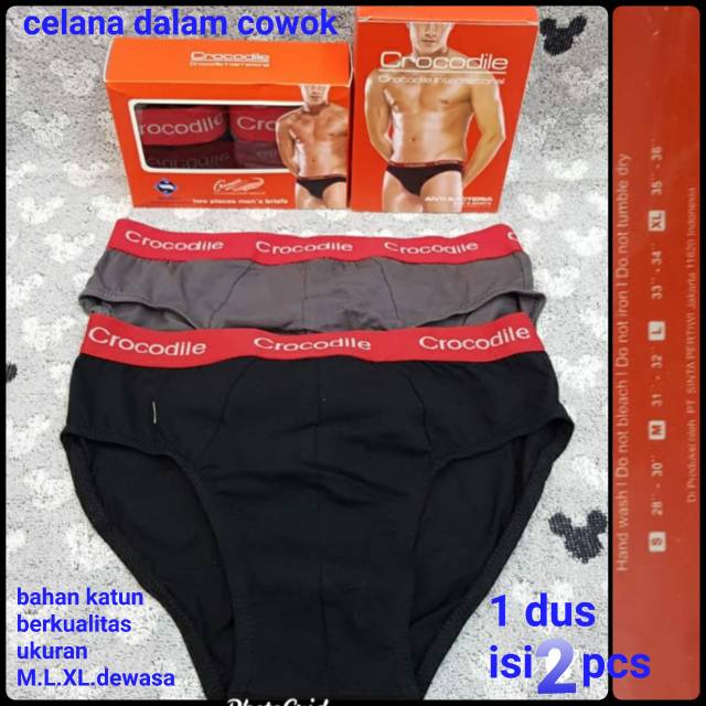 Meygrosir celana dalam pria katun m,l,xl warna random