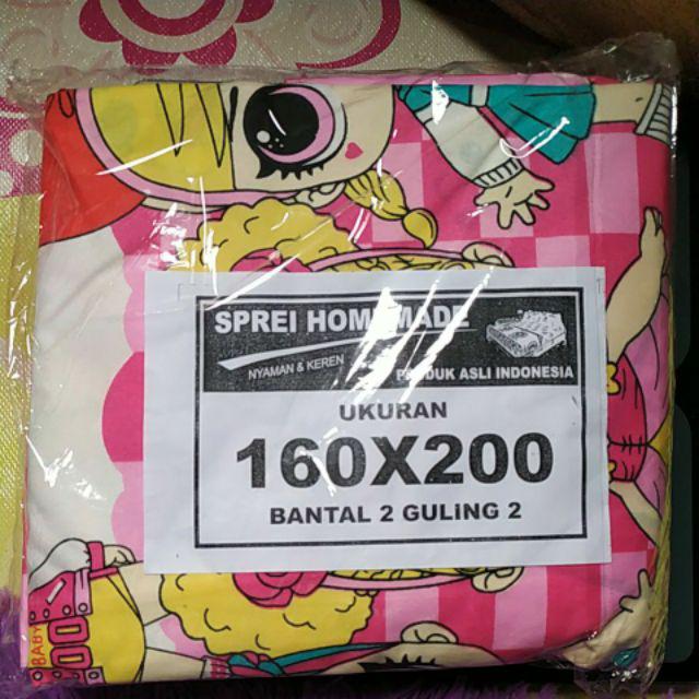 Sprei Homemade Motif Dewasa Anak Karakter Purple Lily