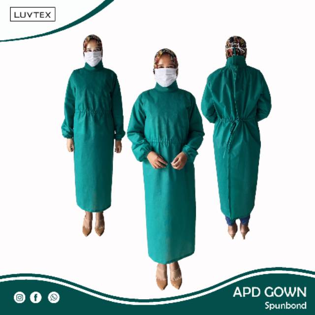 READY ALAT PELINDUNG DIRI APD  BAJU APD GOWN  SPUNBOND 