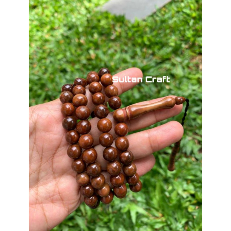 Tasbih Kaokah asli 100% Tasbih Kayu Tasbih Kaukah Tasbih Kokka Asli Tasbih Kaoka Tasbih Koka Tasbih 