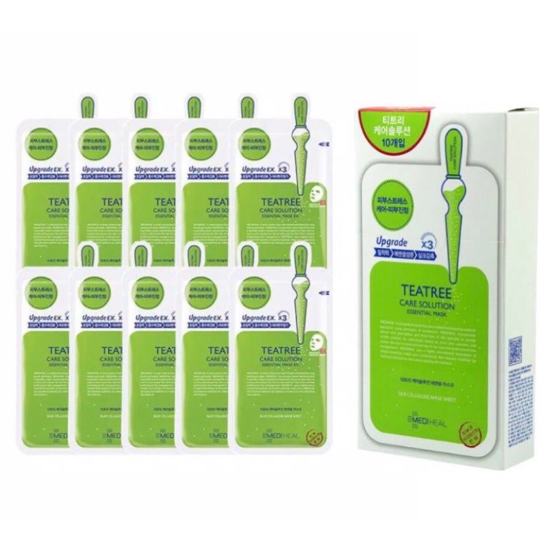 MEDIHEAL TEA TREE Care Solution Sheet Mask (BOX 10 pcs)