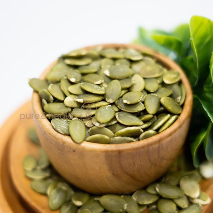 

Pumkin Seed Organic 500 Gr Biji Labu Pepita Kupas Natural Super Food
