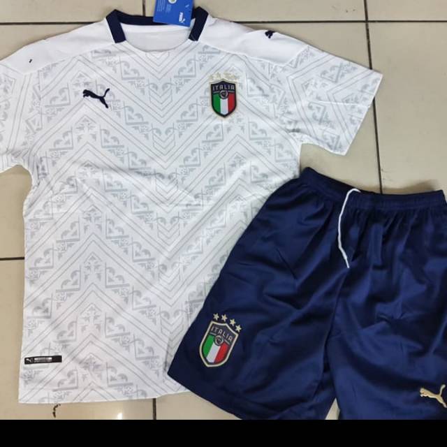 Jersey Kids Italia Away EURO 2021
