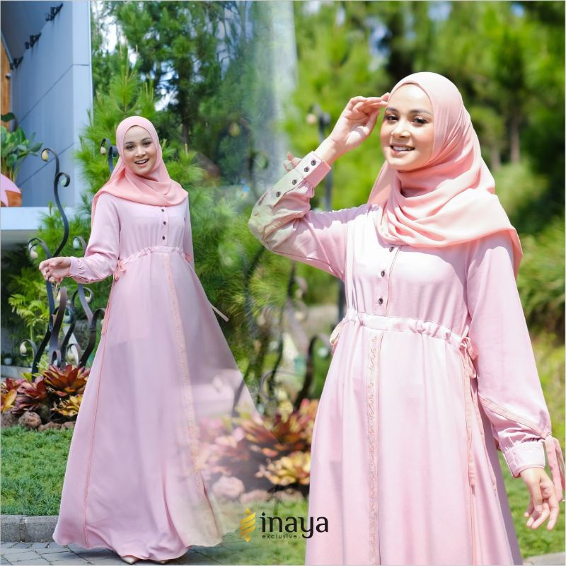 MELLY SYARI SET PASHMINA BY INAYA