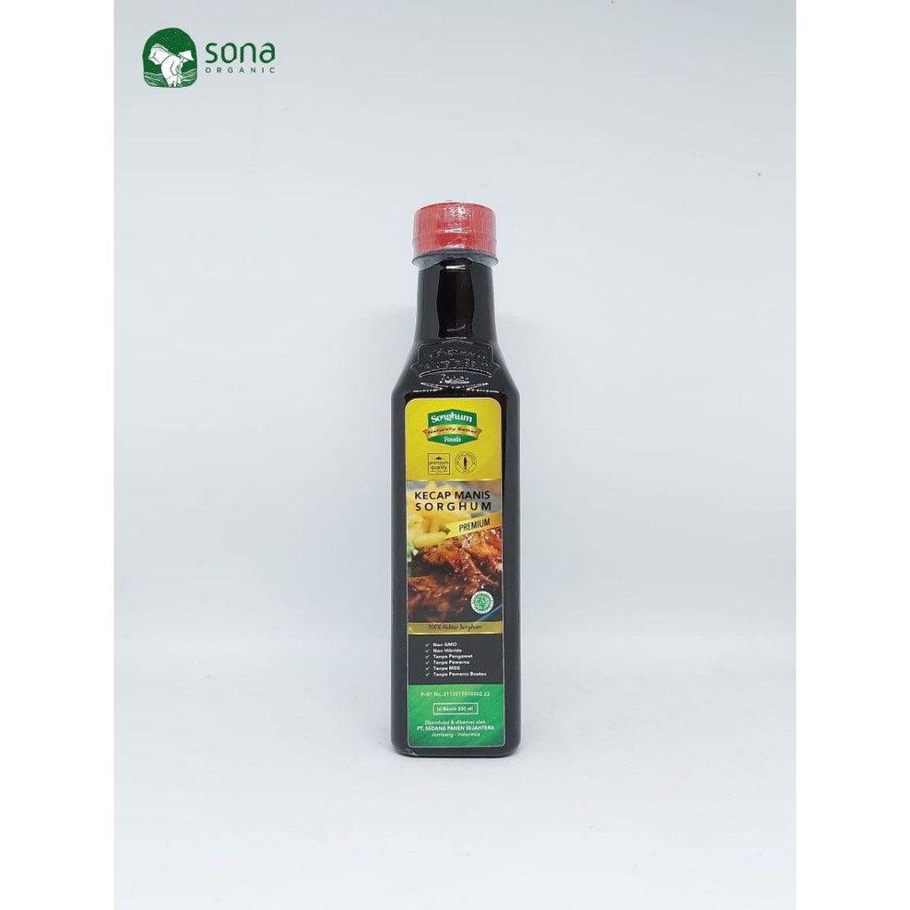 

Kecap Manis Sorghum Premium 330ml - Sorghum Foods