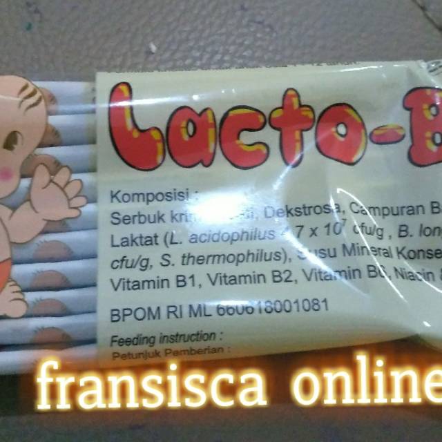 Obat diare bayi anak lacto b