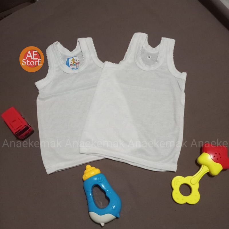 Paket Lusinan Baju bayi celana singlet katun atasan lengan pendek panjang anak