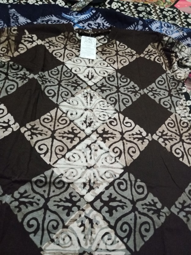 Kaos Batik Cap Kotak Kaos Batik Adem Nyaman Murah Kaos Oneck Kaos Grosir