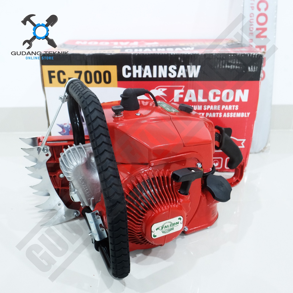 Chainsaw 36&quot; SL7000 Pro FALCON 2Tak / Mesin Gergaji Kayu Chainsaw Bar Laser 36 Inch SL 700 2T FALCON