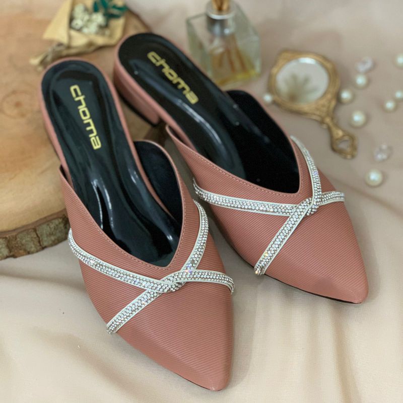 choma Amelia sandal flat| sandal wanita