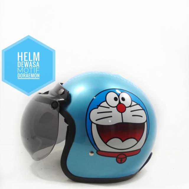 HELM SNI BOGO CLASSIC MOTIF DORAEMON