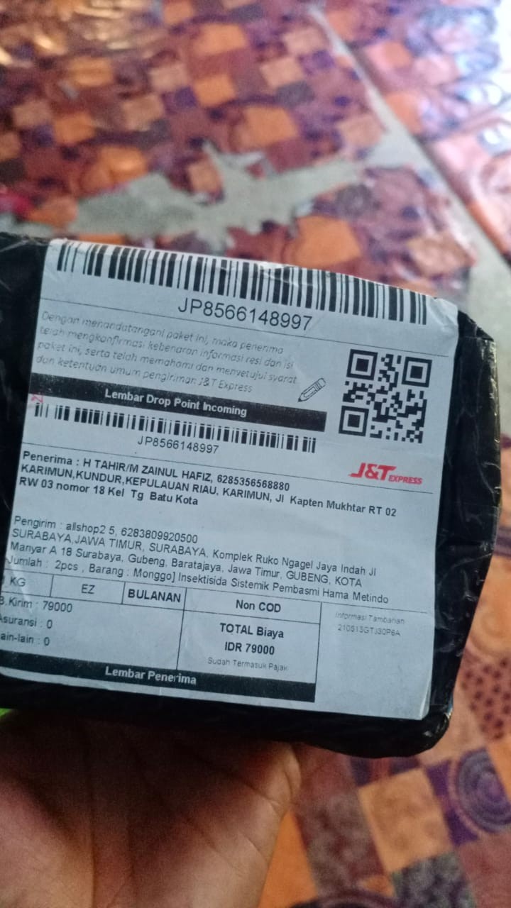 Monggo] Insektisida Sistemik Pembasmi Hama Metindo Metomil 40 Sp - 200 G