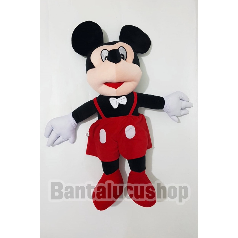 Boneka Mickey mouse Jumbo Berdiri Tinggi 90cm Terlaris