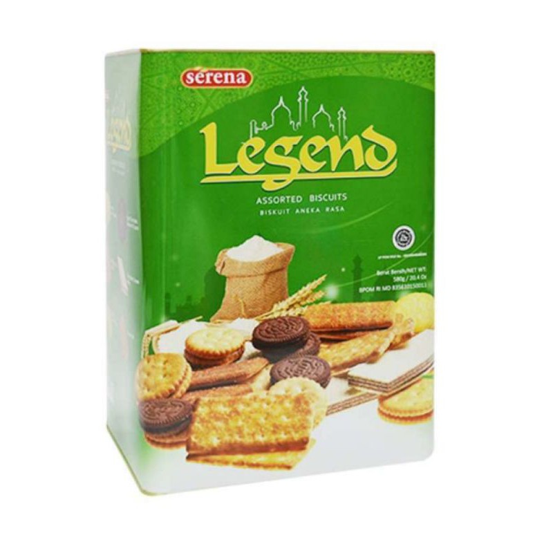 

serena legent biscuit assorted 580 gr