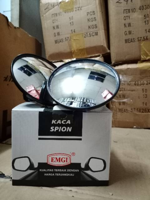 KACA SPION 1105 WIDE ANGLE MIRROR LENS SIDE 5&quot; UNIVERSAL MEREK EMGI